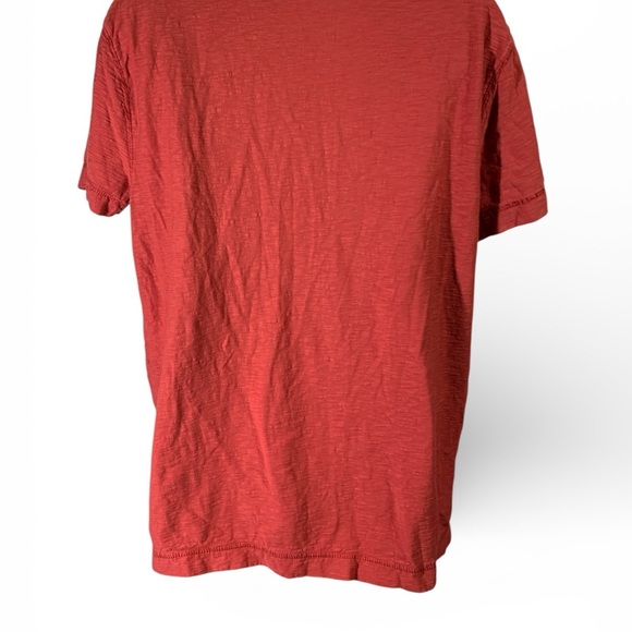 Calvin Klein Jeans Classic Red Polo Shirt (item#10136) - Picture 4 of 5